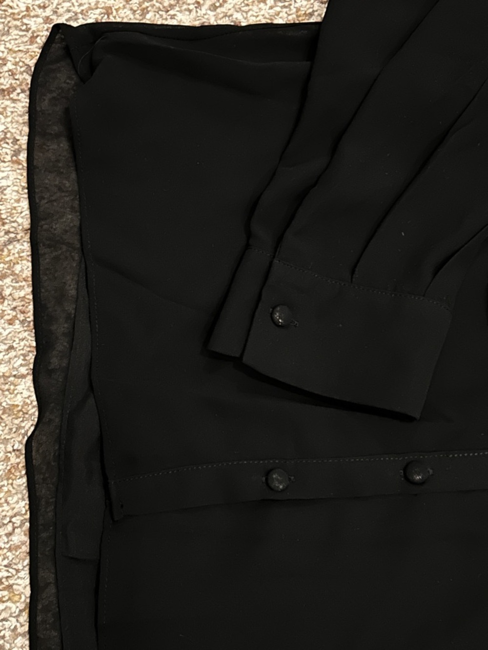 Area Stars Ruffle Long Sleeve Top Size Large - Picture 7 of 9